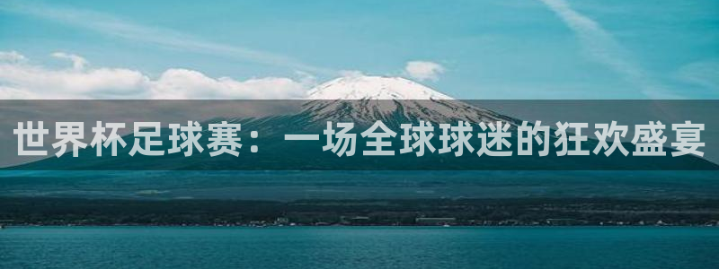 欧洲世界杯预选赛：世界杯足球赛：一场全球球迷的狂欢盛宴